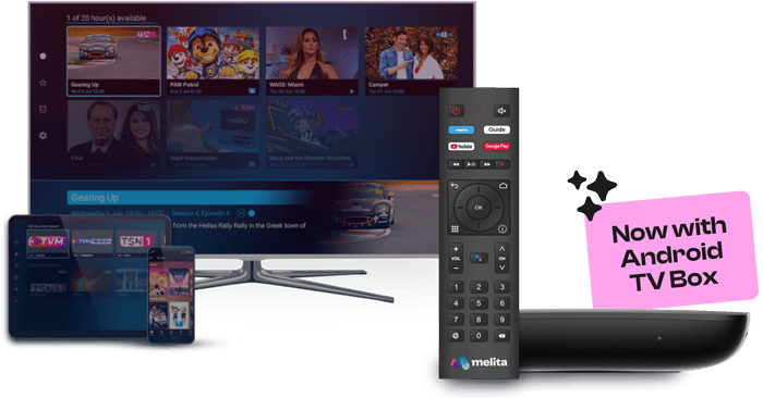 Melita TV Plan - now with android tv box